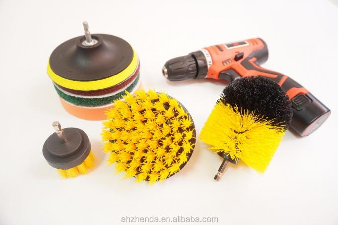 Brosse de lecture automatique de perceuse de station de lavage de 3 paquets 8