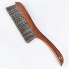 Soft Bristles Hand Broom Brush With Wooden Handle Cleaning Furniture Bed Sofa
