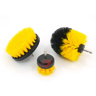 PP 3 Pack Auto Drill Cleaning Brush For Car Wheel 2'' 3.5'' 4''